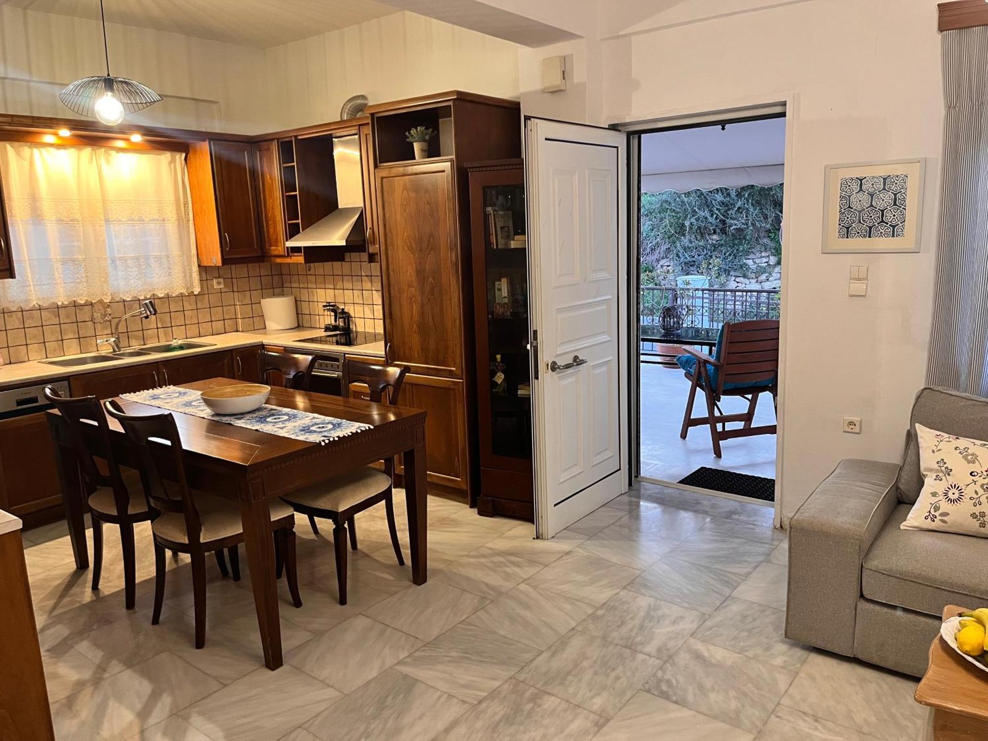 Вілла Achilleas Deluxe Αpartment -Pet Friendly-Parking-Mountain View Kotsiana Екстер'єр фото