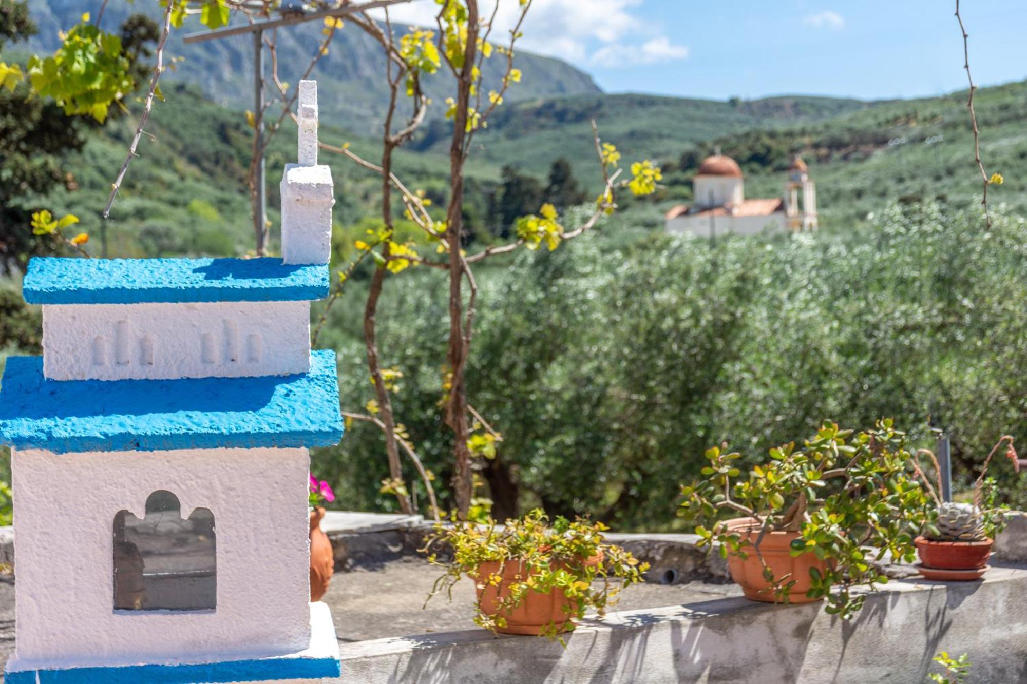Вілла Achilleas Deluxe Αpartment -Pet Friendly-Parking-Mountain View Kotsiana Екстер'єр фото